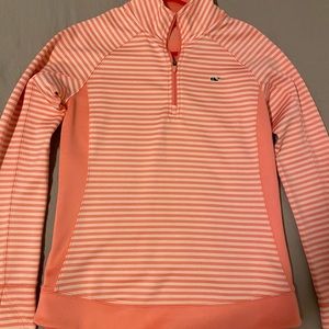 Performance stripe 1/4 zip